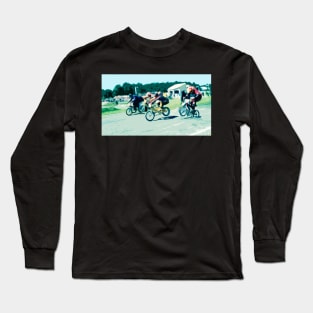 bmx race racing Long Sleeve T-Shirt